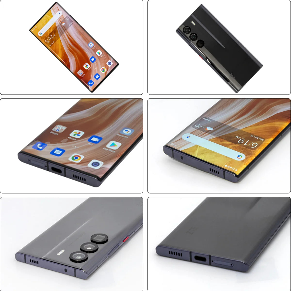 ZTE Axon 40 Ultra Space Edition 5G China Rom Smartphone with UDC Technology Snapdragon 8Gen1 6.8-inch 120Hz AMOLED Display