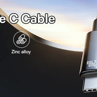 Baseus USB C Cable 100W  for iPhone 16 15 Plus Pro Max Retractable Cable For MacBook iPad Fast Charger Cable Charger Data Wire