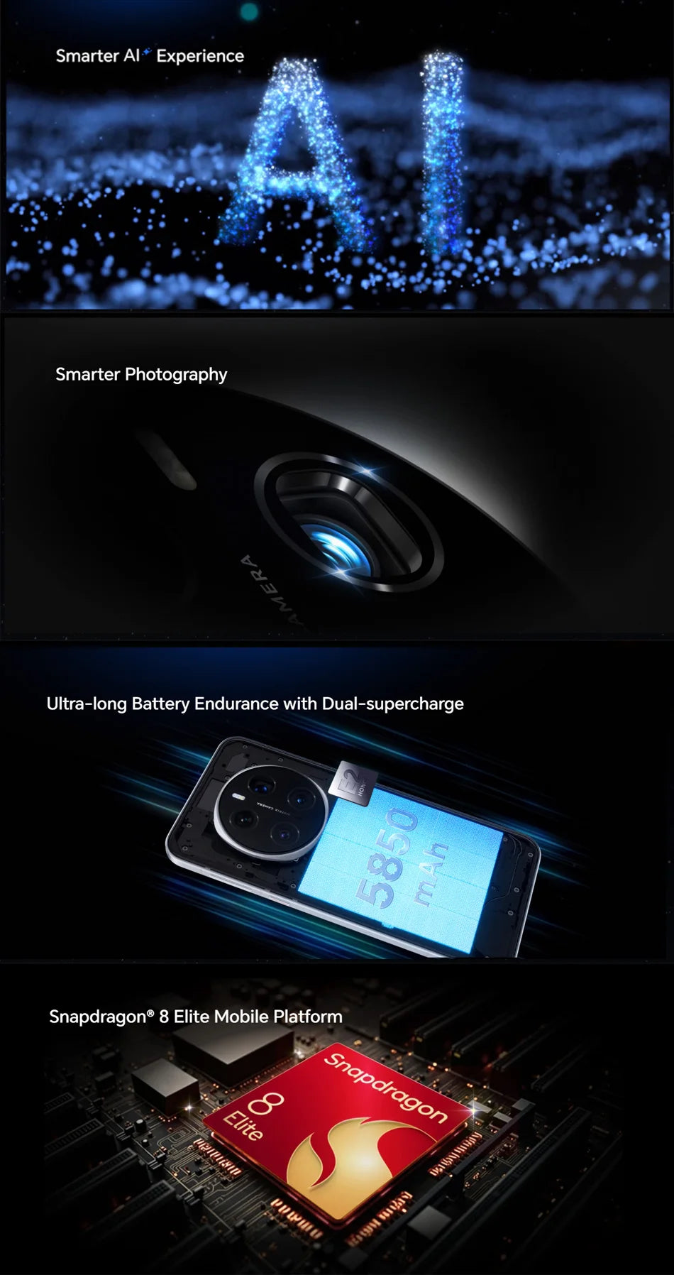 2025 New Original HONOR Magic7 Pro Global Version 5G Smartphone Snapdragon 8 Elite 6.8''120Hz LTPO Display 100W Fast Charge IP69