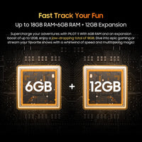 Blackview OSCAL PILOT 1 Rugged Phone, 6GB+ 256GB ,Helio G81 Smartphone Android14, 6.67'' Display Mobile Phone, 15000mAh, NFC