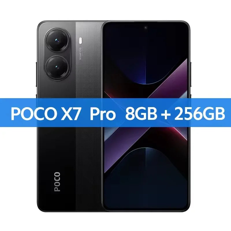 POCO X7 Pro Global Version Smartphone Dimensity 8400-Ultra 6.67"1.5K Display 6000mAh battery 90W Charge 5G NFC