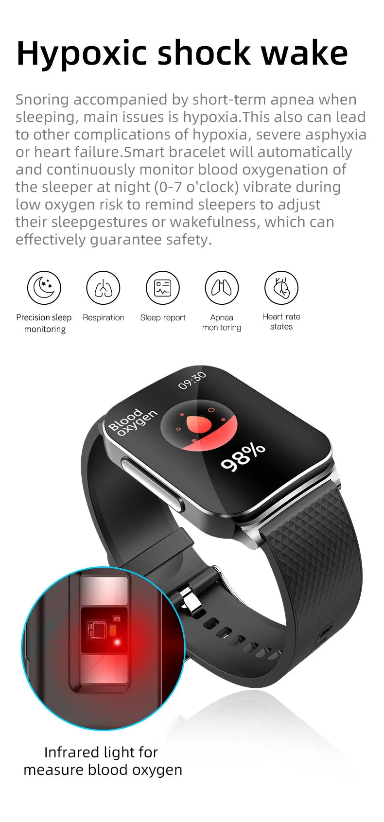 2025 New ECG+HRV Smart Watch Men Women Heart Rate Blood Pressure Body Temperature Sleep Monitor Fitness Pedometer Sports Watch