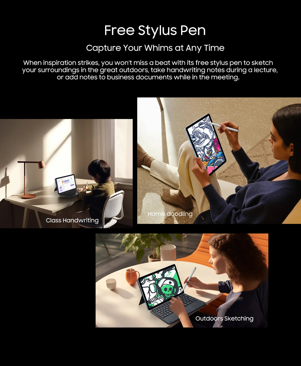 OSCAL Blackview Tab 16 Pro Tablet PC, T616 Octa Core, 11'' FHD+ Display 24GB(8+16) RAM 256GB ROM 7700mAh 4G Android 14 Tablets