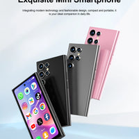 NEW SERVO S27 Mini Android Smartphone 4.0" Full Screen 2GB+16GB Memory 5MP 2 SIM Stanbdby Face Unlock 3G Cute Phones Google Play