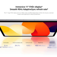 Global Version Xiaomi Redmi Pad SE Tablet EEA Version without Charger 11 Inches FHD 90Hz Display 680 8000mAh Battery Mi Pad