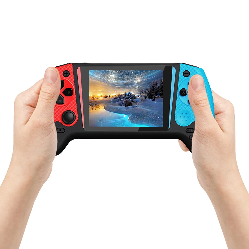 Retro Handheld Game Console 3.5inch LCD Screen TV Connect Gaming Console Portable Game Console for Kids Adults for Single Player