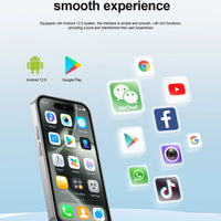 SERVO S16 Mini 4G Network Small Smartphone 2 SIM Standby Android 12.0 System Play Store WiFi GPS 4.0" Screen Palm Cellular Phone