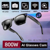 2025 Smart Glasses 32GB Memory with Camera Sunglasses Mini Camera Video Translation Bluetooth Call Anti-blue Glasses Man Women