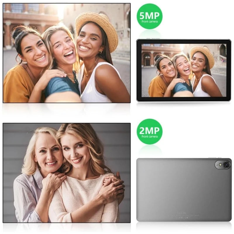 10.1''64-Bit H10-4G Android 7.0 Phone Call Tablet PC 2GB RAM 32GB ROM MT6735 CPU Quad-Core Dual Camera WIFI 1920 x 1200 IPS