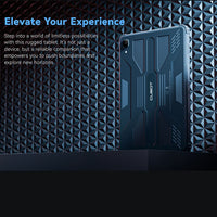 Cubot TAB KINGKONG, Rugged Tablet Android 13, IP68 Waterproof, 16GB RAM(8GB+8GB Extended), 256GB ROM, 10600mAh,10.1" FHD+ Screen