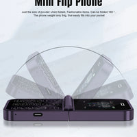 SERVO F15 Mini GSM Flip Mobile Phone 2 SIM Blacklist Magic Voice Auto Call Record Speed Dial MP4 Torch Cute Tiny Fold Cellphones