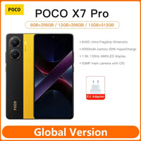POCO X7 Pro Global Version Smartphone Dimensity 8400-Ultra 6.67"1.5K Display 6000mAh battery 90W Charge 5G NFC