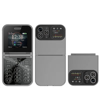 SERVO F15 Mini GSM Flip Mobile Phone 2 SIM Blacklist Magic Voice Auto Call Record Speed Dial MP4 Torch Cute Tiny Fold Cellphones