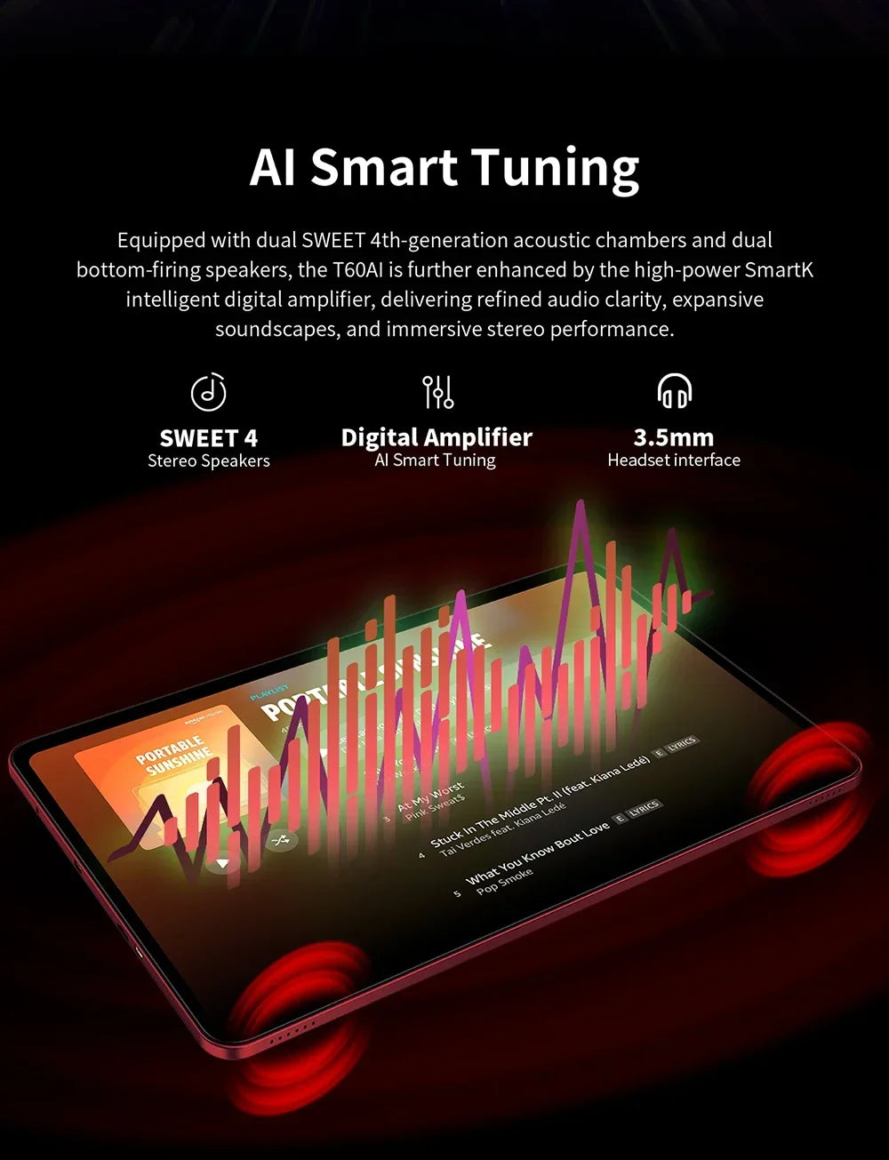 Teclast T60 AI Tablet Allwinner A733 Octa-Core 12inch 2K HD TDDI Screen 6GB RAM 128GB ROM Android 15 WiFi6 8000mAh 13MP+5MP