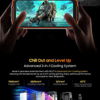 Blackview OSCAL PILOT 1 Rugged Phone, 6GB+ 256GB ,Helio G81 Smartphone Android14, 6.67'' Display Mobile Phone, 15000mAh, NFC