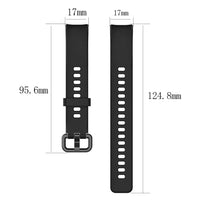 1PC Silicone Wrist Strap Smart Wristband Replacement Watch Band for Honor Band 5 4 Soft Classic Watch Replacement Accessories