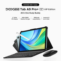 【Brand+】Doogee Tab A9 Pro+ Tablet Pc 11-Inch Android 15 30Gb Ram(6+24) 128Gb Rom 8580Mah Battery Widevine L1 Support