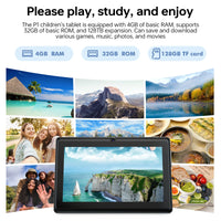 I-Atar P1 Multilingual Android tablet 7-inch, Android 12.0, 4GB RAM, 32GB storage, supports 2.4G WiFi, 4000mAh battery, with GPS