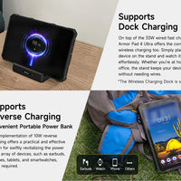 Ulefone Armor Pad 4 Ultra 5G Rugged Tablet  Thermal lmaging 10.36"2K Up to 16GB RAM 256GB ROM Android 14 11800mAh