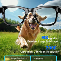 Smart Glasses 8 Million Pixels Recording Videos AI Photo Recognition Answer Translation 270mAh IP65 Waterproof Bluetooth Glasses