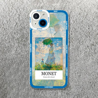 Claude Monet Arts Case For Samsung Galaxy S23 S22 S21 FE Plus Ultra Silicone A14 A34 A54 A13 A23 A33 A53 A32 A52 A52S 5G Cover