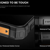 Fossibot F101 PRO Robust 120Hz 5,45 inch Screen 8GB + 128GB 10600mAh 18W Fast Charging Android13 Mobile Phone