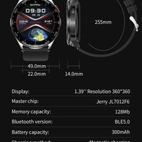 New Smart Watch TWS 2-in-1 Bluetooth Earphones With built-in Speaker HIFI 9D Sound Quality Health Monitor Watch For Android iOS