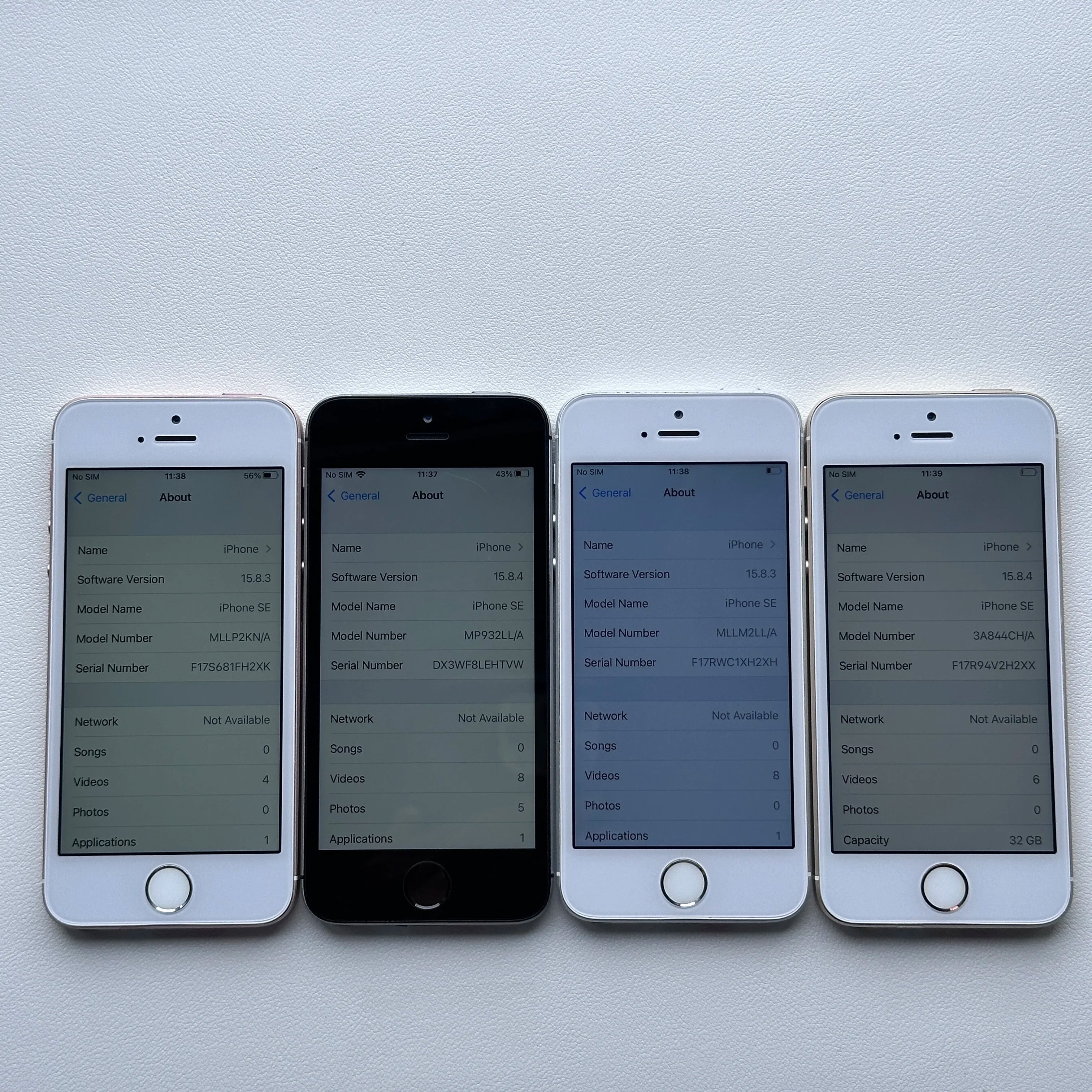 iPhone SE Original Mobile Phone 2GB RAM 16GB/32GB/64GB/128GB ROM 4.0" Unlocked Fingerprint 4G LTE Dual Core Cellphone