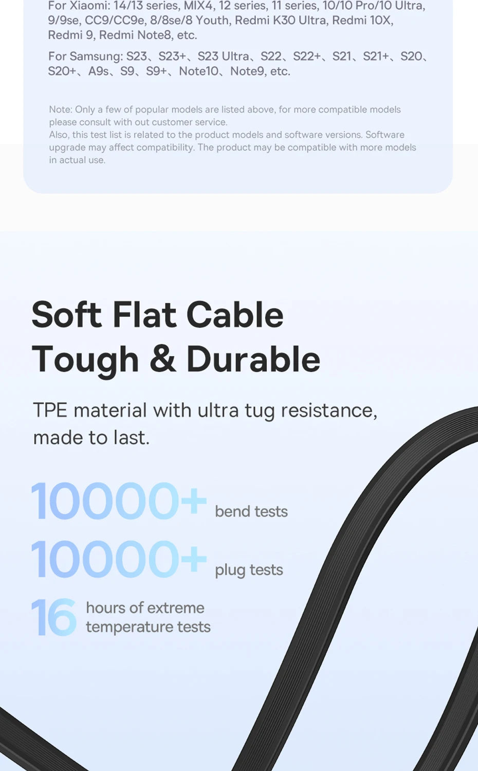 Baseus USB C Cable 100W  for iPhone 16 15 Plus Pro Max Retractable Cable For MacBook iPad Fast Charger Cable Charger Data Wire