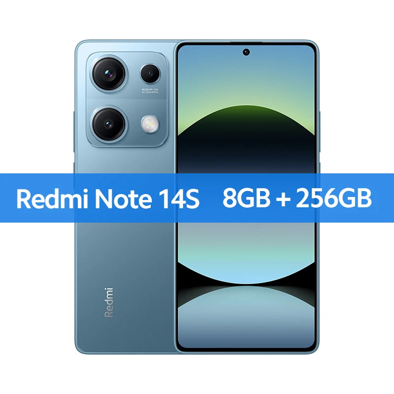 Global Version Redmi note 14S MediaTek Helio G99-Ultra 200MP+8MP+2MP triple camera 6.67" AMOLED display 67W HyperCharge