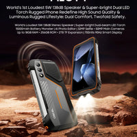 Blackview OSCAL PILOT 1 Rugged Phone, 6GB+ 256GB ,Helio G81 Smartphone Android14, 6.67'' Display Mobile Phone, 15000mAh, NFC