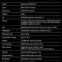 Blackview BV9300 Pro Rugged Phone 6.7'' 120Hz Display 8/12GB 256GB Smartphone With Dual Screen 15080mAh Battery 64MP Cellphone