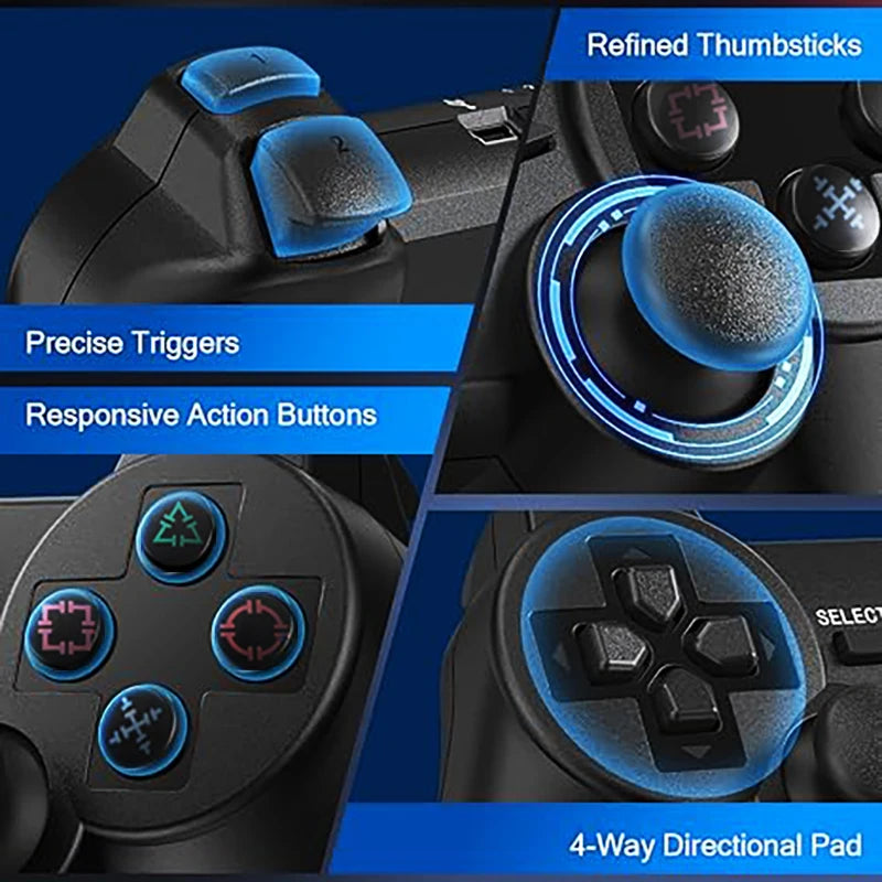 For PS3 Controller Support Bluetooth Wireless Gamepad for Play Station 3 Joystick Console for PS3 Controle For PC