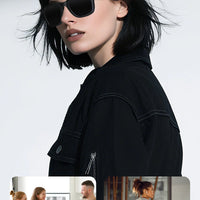 2025 New Smart Glasses 800W HD Camera AI Identification Touch 1080P HD Video Recording Al Voice Wireless Calling Smart Glasses