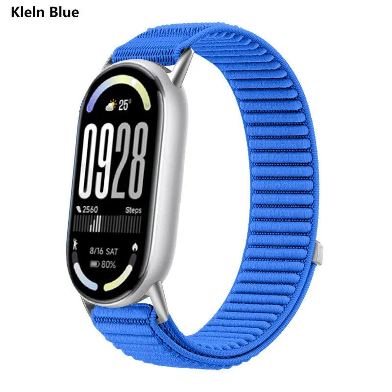 Nylon Loop Strap for Xiaomi Mi Band 10 9 8 Replacement Wristband Bracelet for Xiaomi Mi Band 9/ 10 /8 Watchband Accessories