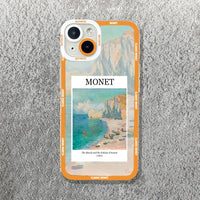 Claude Monet Arts Case For Samsung Galaxy S23 S22 S21 FE Plus Ultra Silicone A14 A34 A54 A13 A23 A33 A53 A32 A52 A52S 5G Cover