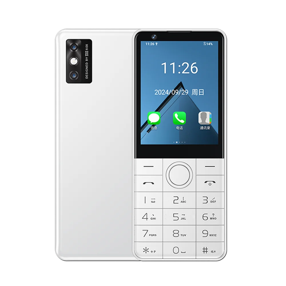 DOOV R77 Pro 4G Touch Screen Keypad Mobile Phone with 5MP Camera 2.8 Inch 3GB+32GB 3000mAh Smartphone Whatsapp Hebrew keyboard