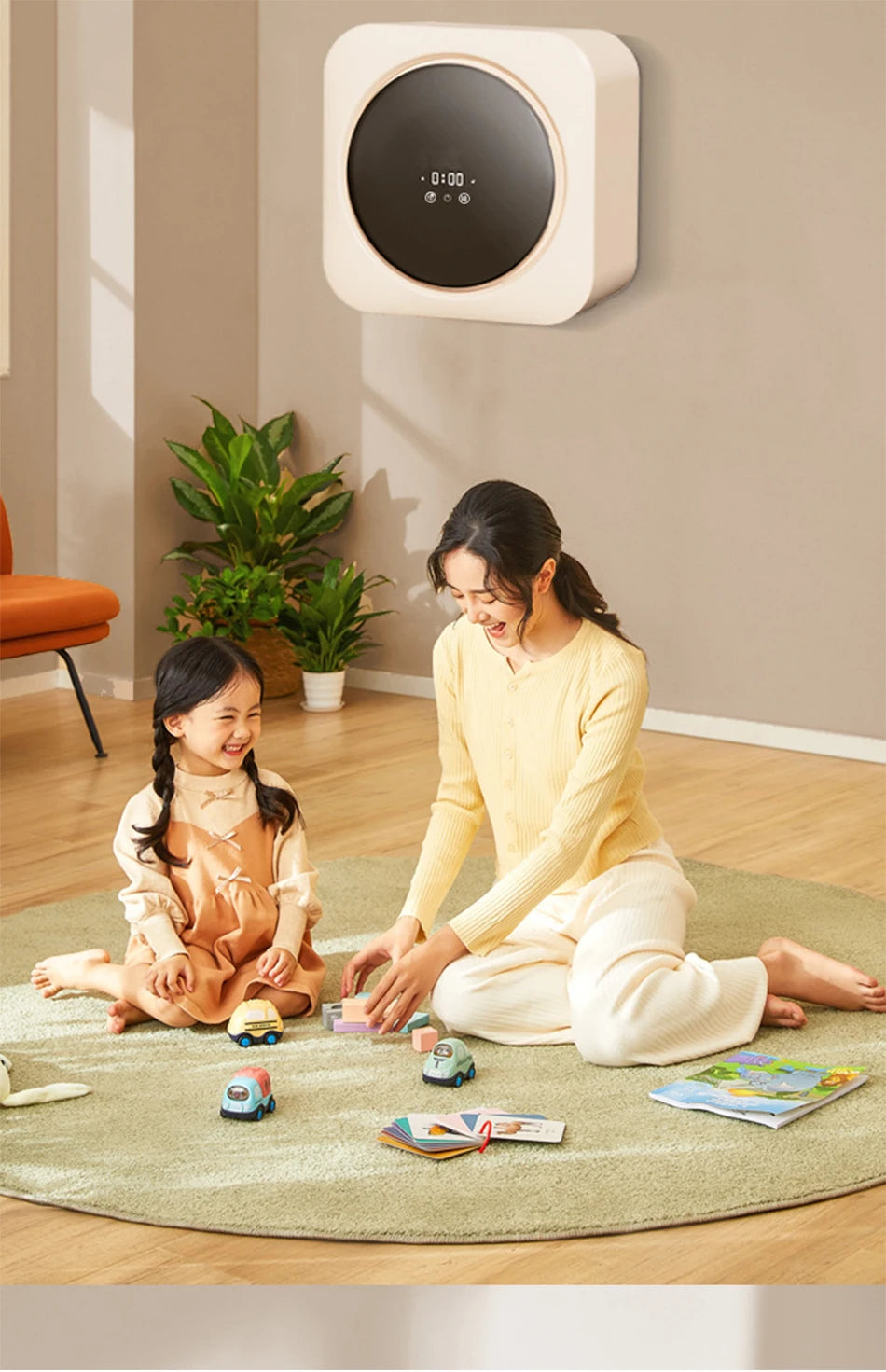 Fully automatic drum type underwear washing machine mini washing and drying integrated small underwear and sock washing machine