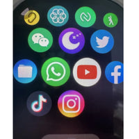 DW100 Pro Smartwatch Fingerprint Unlock control Smart Watch 256GB Storage ROM Free Download App WIFI GPS WIFI 2.29inch Amoled