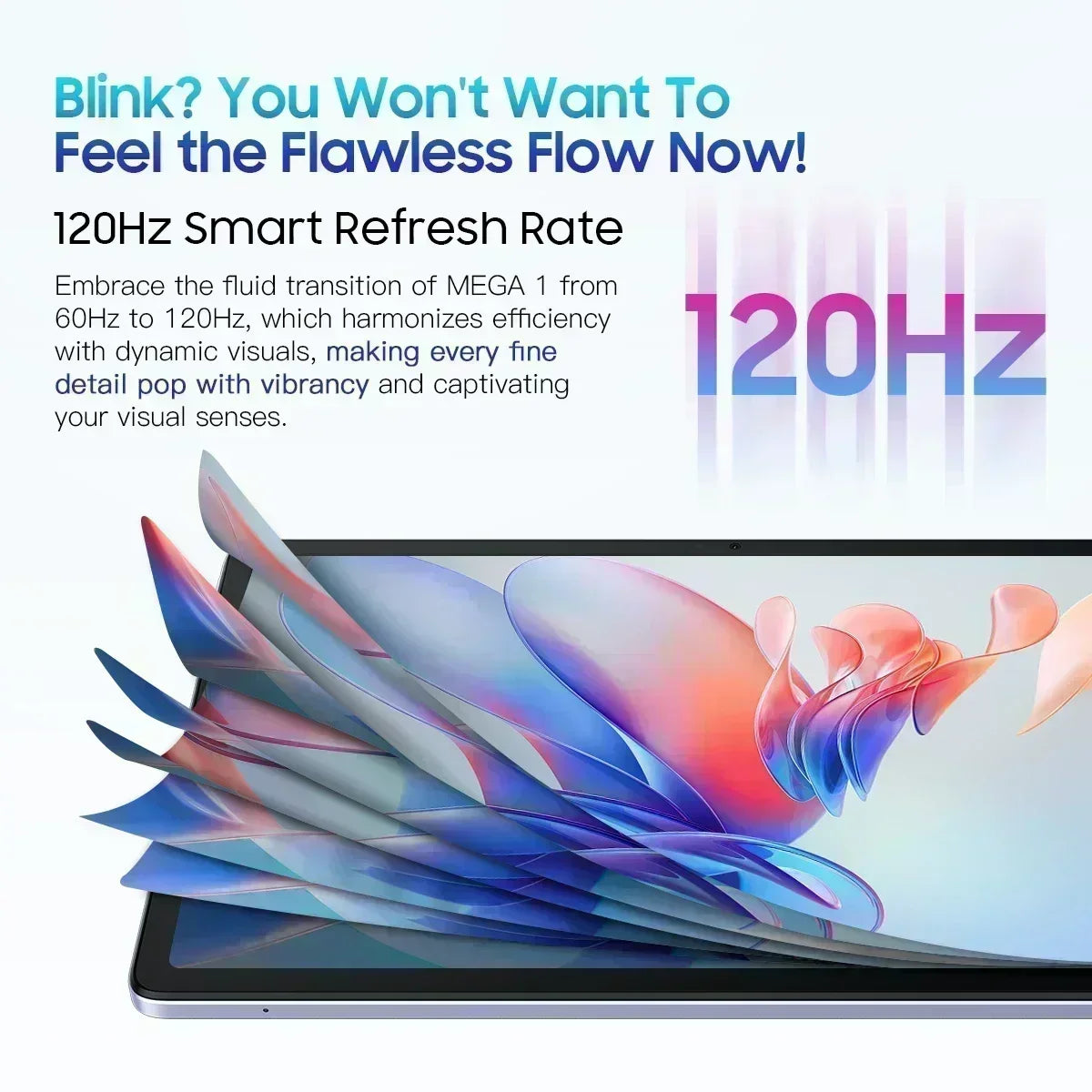 MEGA 1 Tablets Blackview 11.5 inch 2.4K 120Hz Display 8GB/12GB 256GB 50MP Camera 33W Fast Charging 8800mAh Battery MTK Helio G99