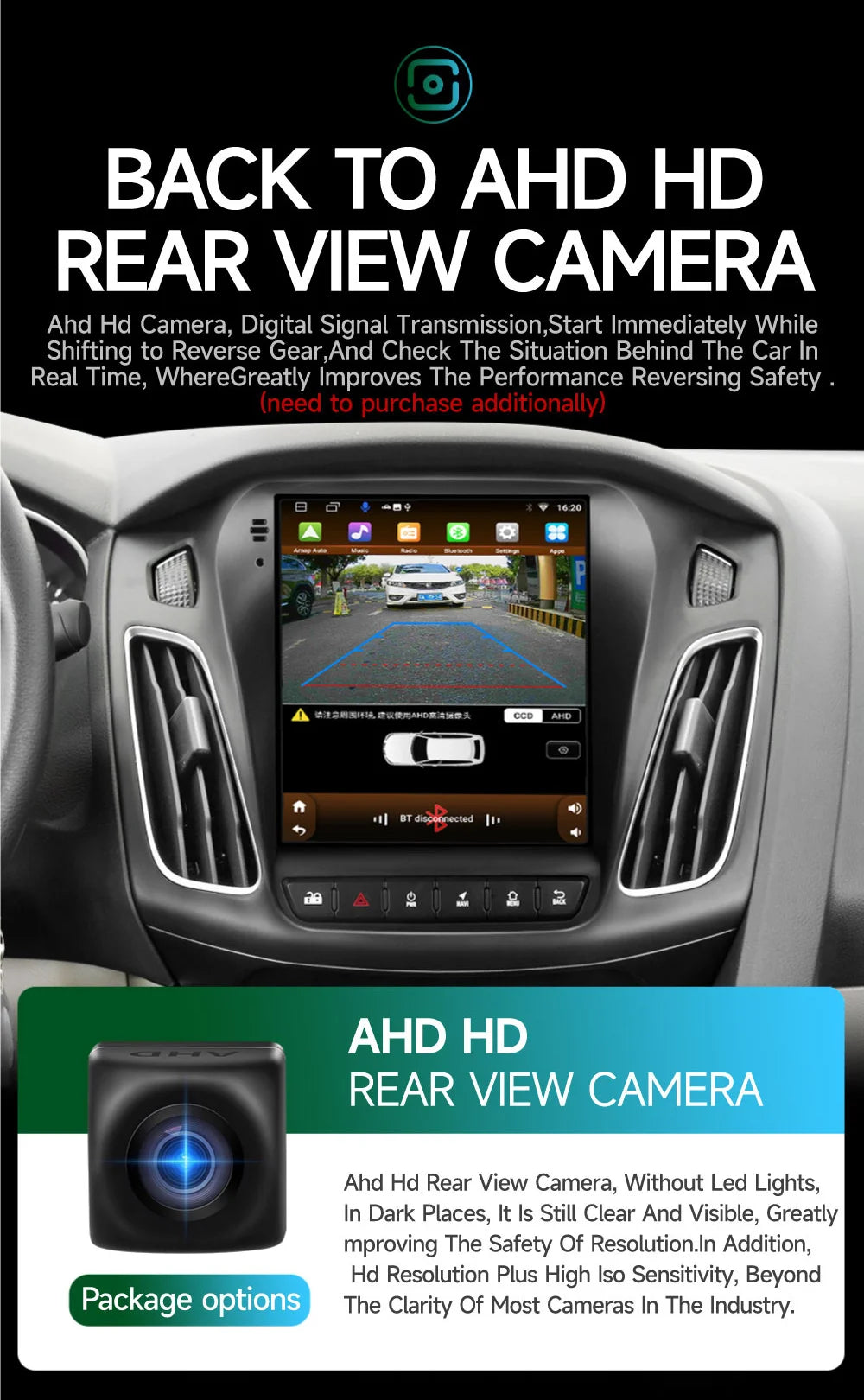 Android 13 Car Radio for Ford Focus Mk3 2011-2017 Multimedia Player 2Din Navigation Carplay Head Unit Stereo 9.7" Speakers Audio