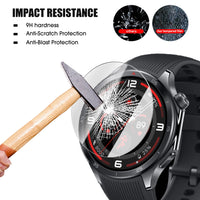 Tempered Glass Watch Screen Protector for OnePlus Watch 3 Hardness Protective Cover with Auto Alignment Tool Anti-Scratch Film