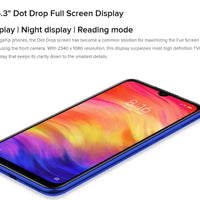 Xiaomi Redmi Note 7 PRO Original Smartphone 6GB 128GB Snapdragon 660AIE Android Mobile Phone 48.0MP+5.0MP Rear Camera cellphone