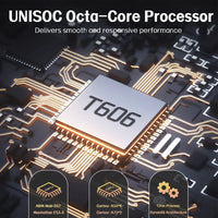 ANRY 10.95-inch HD Display Tablet Android 15 12GB RAM 128 ROM 2.4G/5G WiFi T606 Octa-Code 8000mAh Android Tablets with Case