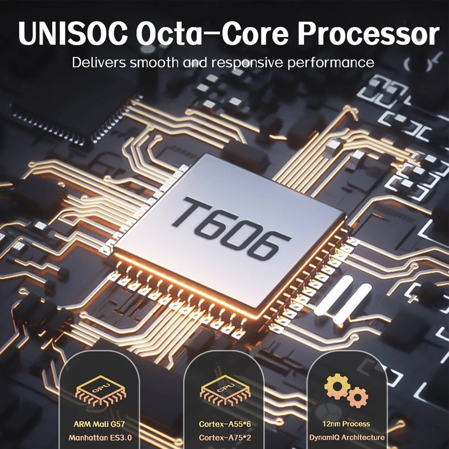 ANRY 10.95-inch HD Display Tablet Android 15 12GB RAM 128 ROM 2.4G/5G WiFi T606 Octa-Code 8000mAh Android Tablets with Case