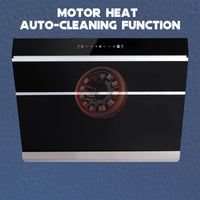 Tieasy 900 CFM 30 inch  Wall Mount or Under Cabinet Heating Auto-Cleaning Range Hood USCX08T75