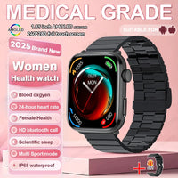 2025 Smart Watch For XIAOMI Women Full Touch Screen BT Call Waterproof Watches Sport Fitness Tracker Health Smartwatch Lady Gift