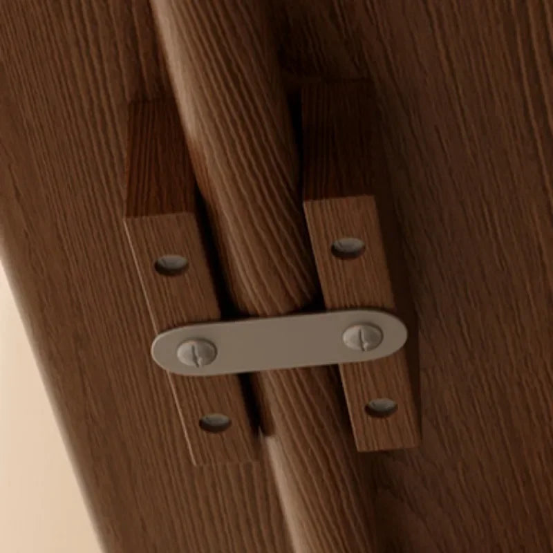 Solid Wood Foldable Console Desk Simple Modern Bedside Computer Desk Portable Bedroom Living Room Writing Table Home Furniture