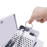 Nail Tool Sterilizer 220V Intelligent Dual Control Dry Heat Disinfection Large Capacity Multiple Use for Spa and Beauty Tools