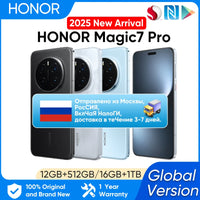 2025 New Original HONOR Magic7 Pro Global Version 5G Smartphone Snapdragon 8 Elite 6.8''120Hz LTPO Display 100W Fast Charge IP69